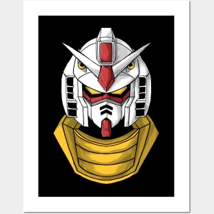 gundam rx78 Posters and Art